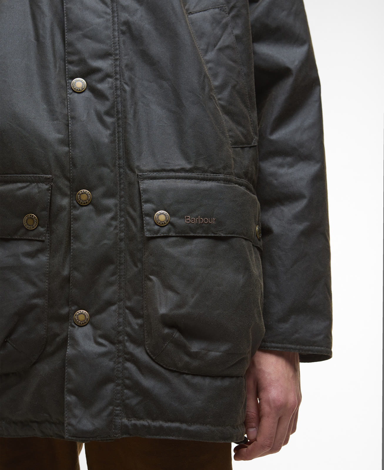 bedale-wax-parka-olive-homme-MWX2494OL71_05detailc_light Bedale Wax Parka Olive