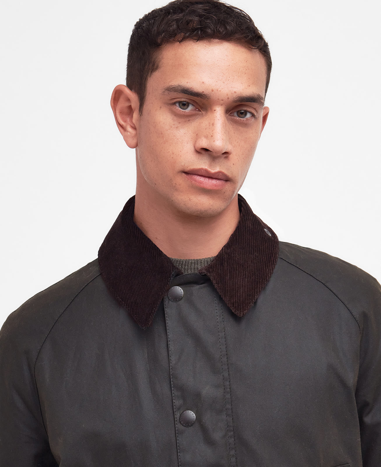 border-wax-jacket-sage-homme-MWX0008SG91_05detaila_light Border Wax Jacket Sage