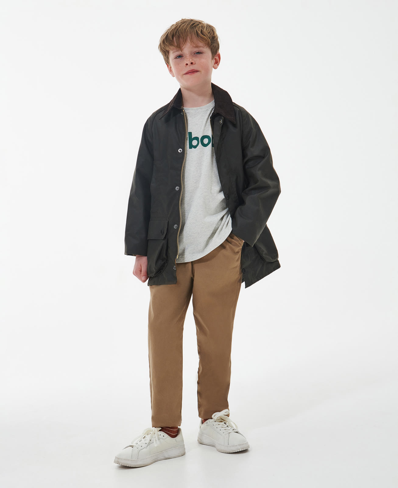 boys-beaufort-wax-olive-enfant-CWX0021OL75_03getthelook_light-1 Boys Beaufort Wax Olive