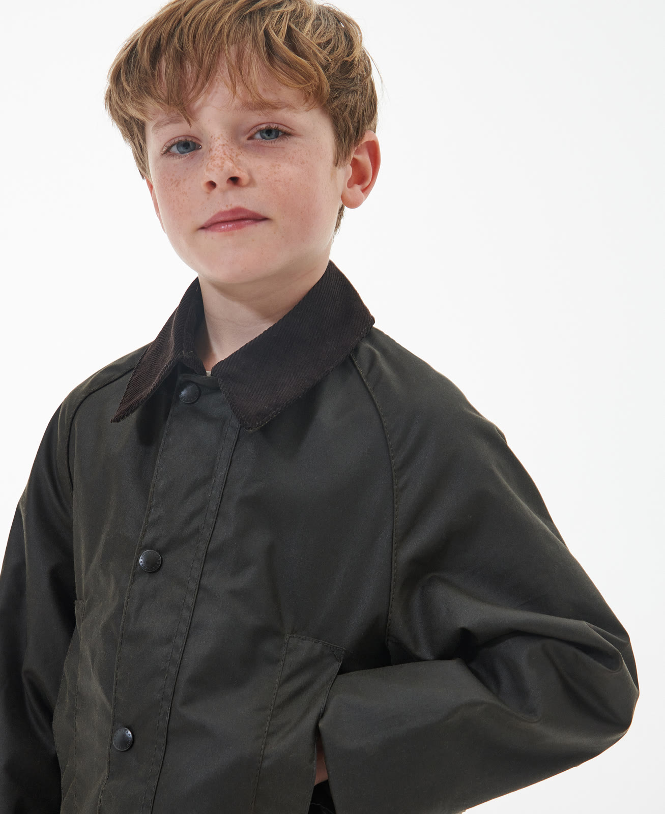 boys-beaufort-wax-olive-enfant-CWX0021OL75_05detaila_light-1 Boys Beaufort Wax Olive