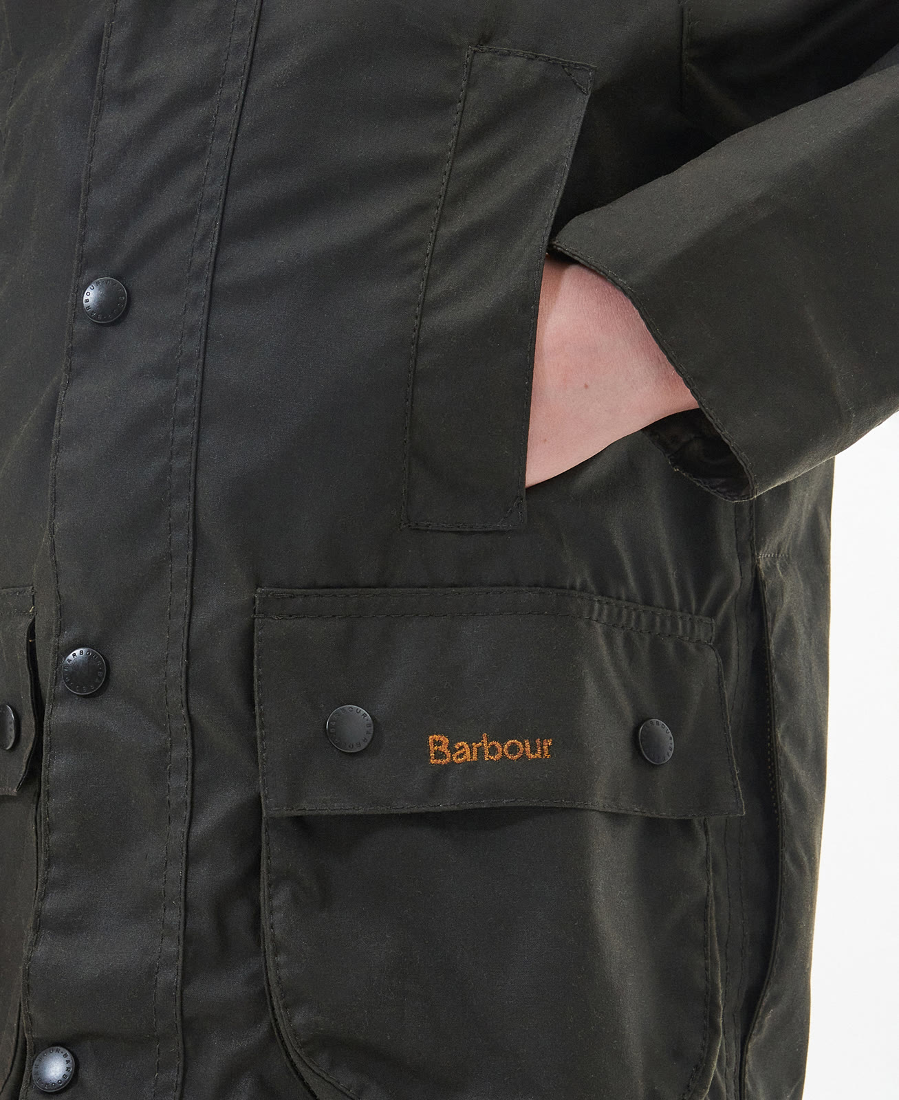 boys-beaufort-wax-olive-enfant-CWX0021OL75_05detailb_light-1 Boys Beaufort Wax Olive