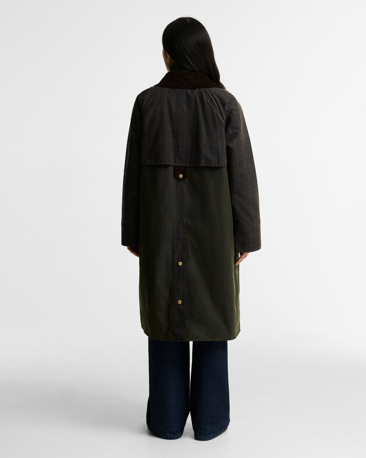 checked-kirklees-wax-jacket-fern-classic-shadow-class-femme-LWX1579OL52_3_light Checked Kirklees Wax Jacket Fern/Classic/Shadow Class