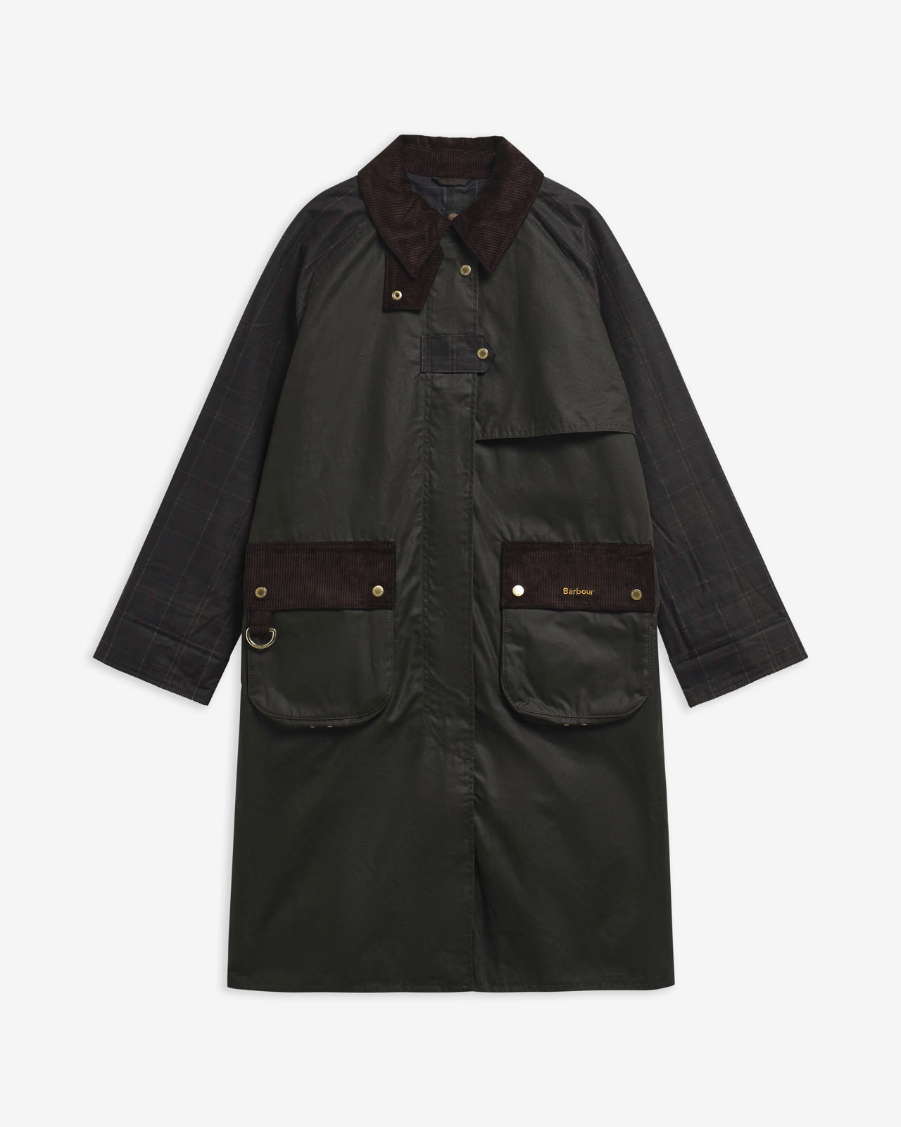 checked-kirklees-wax-jacket-fern-classic-shadow-class-femme-LWX1579OL52_5_light Checked Kirklees Wax Jacket Fern/Classic/Shadow Class