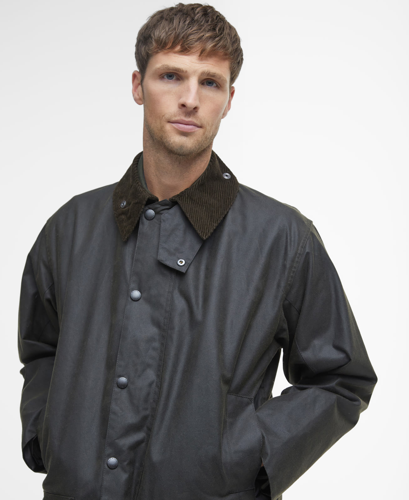 classic-northumbria-wax-jacket-olive-homme-MWX0009OL91_05detailc_light Classic Northumbria Wax Jacket Olive