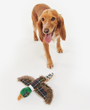 Dog Pheasant Toy Classic Tartan