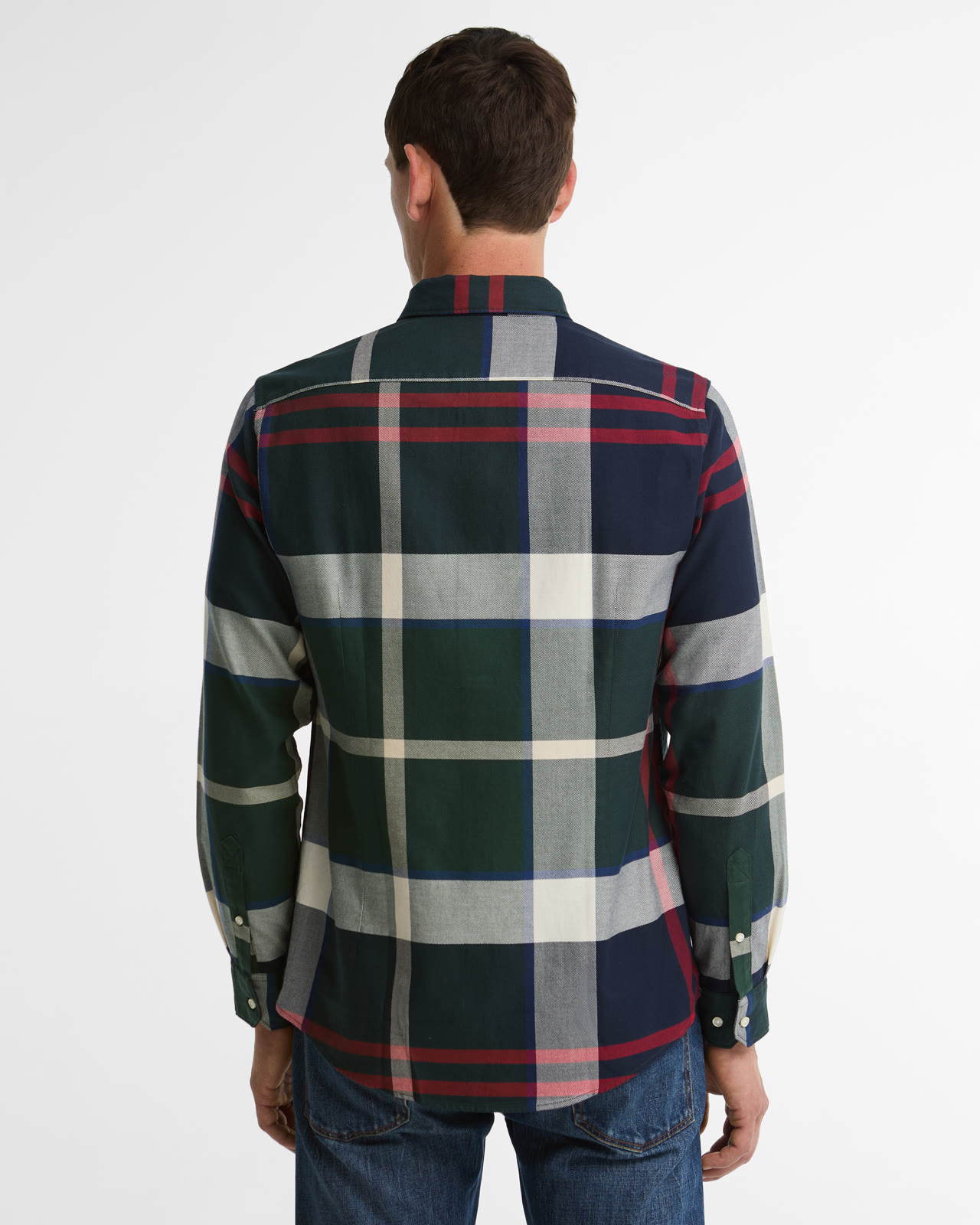 dunoon-tartan-tailored-shirt-evergreen-tartan-homme-MSH4980TN57_3_light Dunoon Tartan Tailored Shirt Evergreen Tartan