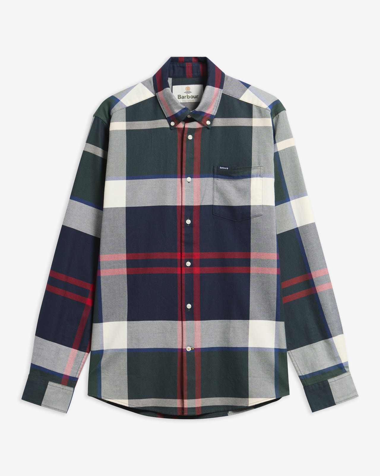 dunoon-tartan-tailored-shirt-evergreen-tartan-homme-MSH4980TN57_5_light Dunoon Tartan Tailored Shirt Evergreen Tartan