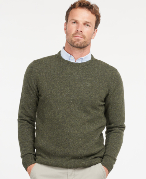 Essential Tisbury Crew Neck Sweater Dark Seaweed