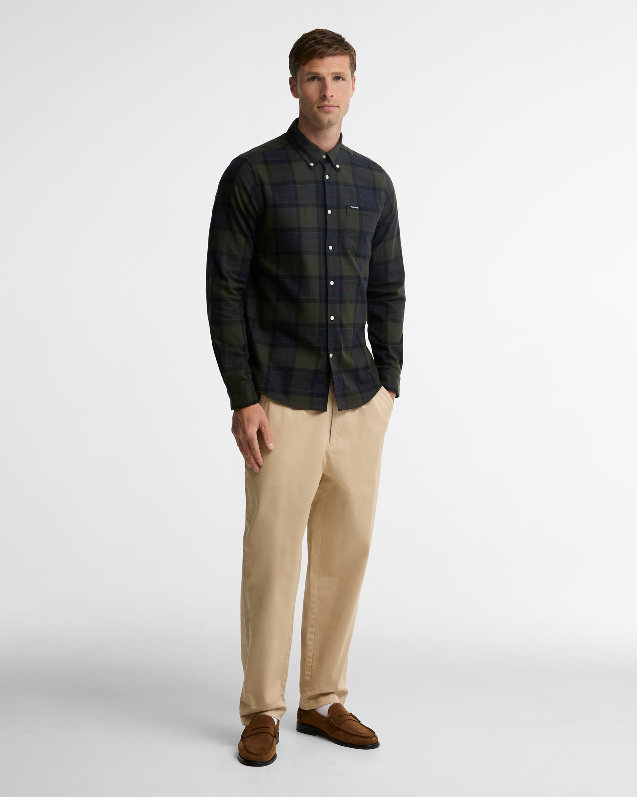 fortrose-tailored-tartan-shirt-classic-tartan-homme-MSH4991TN43_2_light Fortrose Tailored Tartan Shirt Shadow Classic Tartan