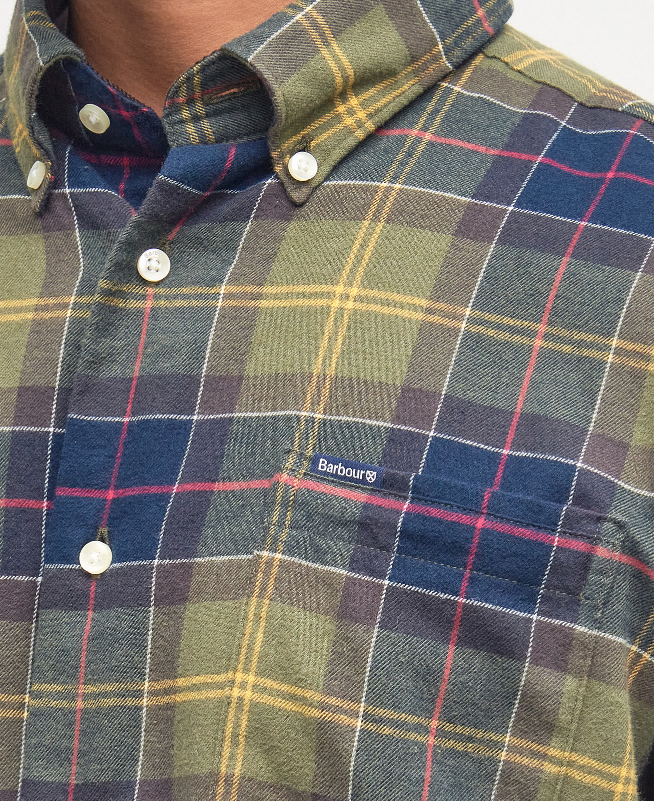 fortrose-tailored-tartan-shirt-classic-tartan-homme-MSH4991TN52_05detailb_light Fortrose Tailored Tartan Shirt Classic Tartan