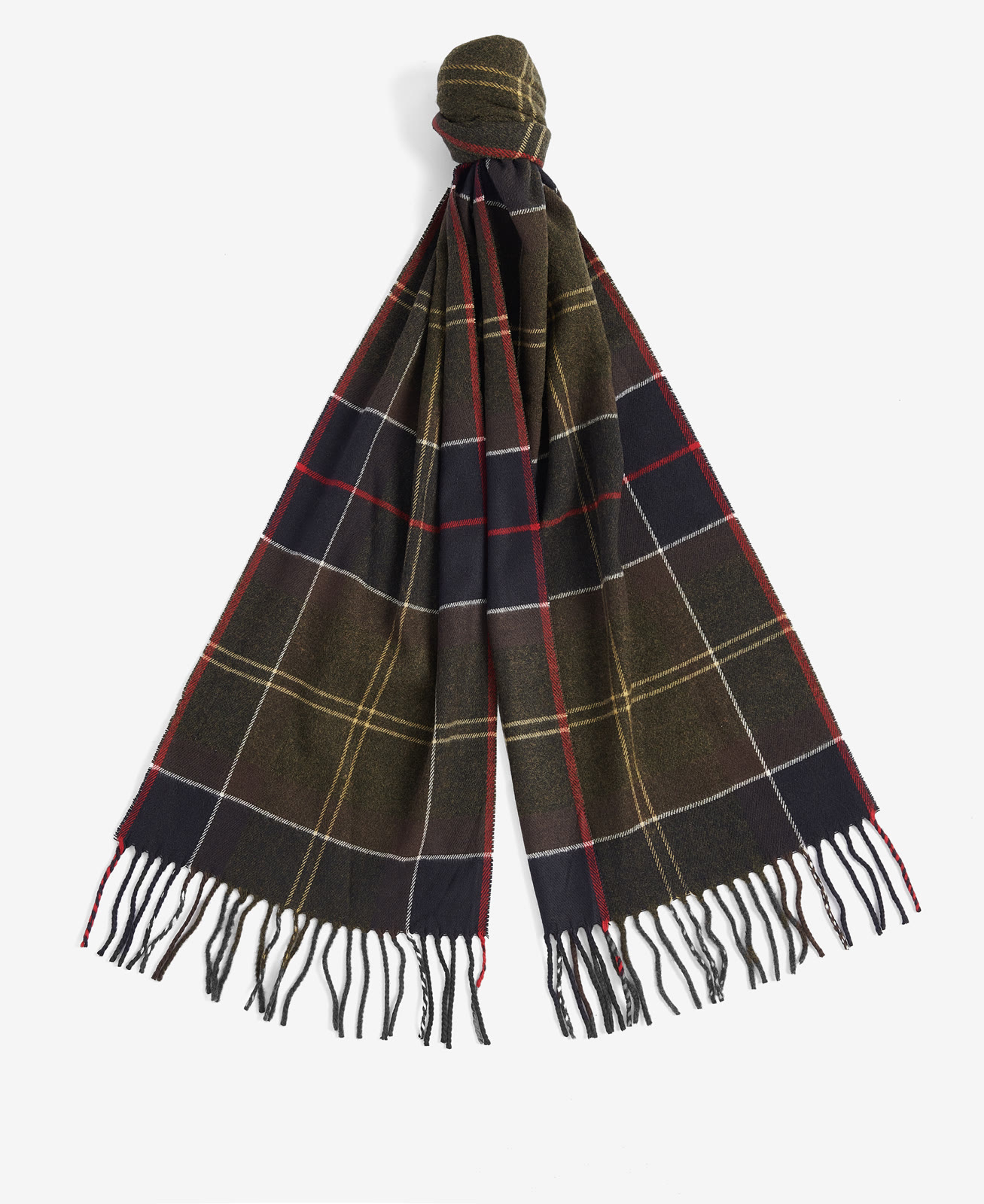 galingale-tartan-scarf-evergreen-tartan-unisex-USC0300TN11_01front_light Galingale Tartan Scarf Classic Tartan