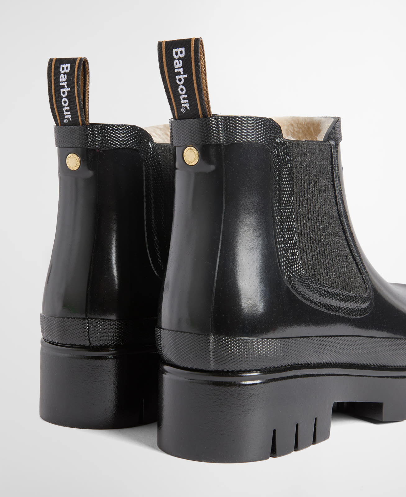 halton-faux-fur-welly-black-gloss-femme-LRF0141BK12_4a_light Halton Faux Fur Welly Black Gloss