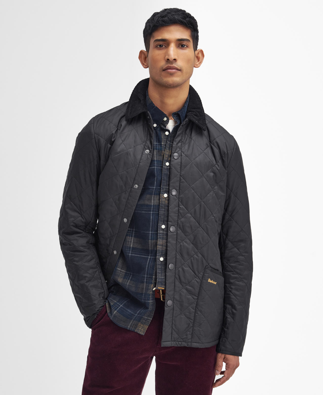 heritage-liddesdale-quilted-jacket-olive-homme-MQU0240BK11_01front_light Heritage Liddesdale Quilted Jacket Black