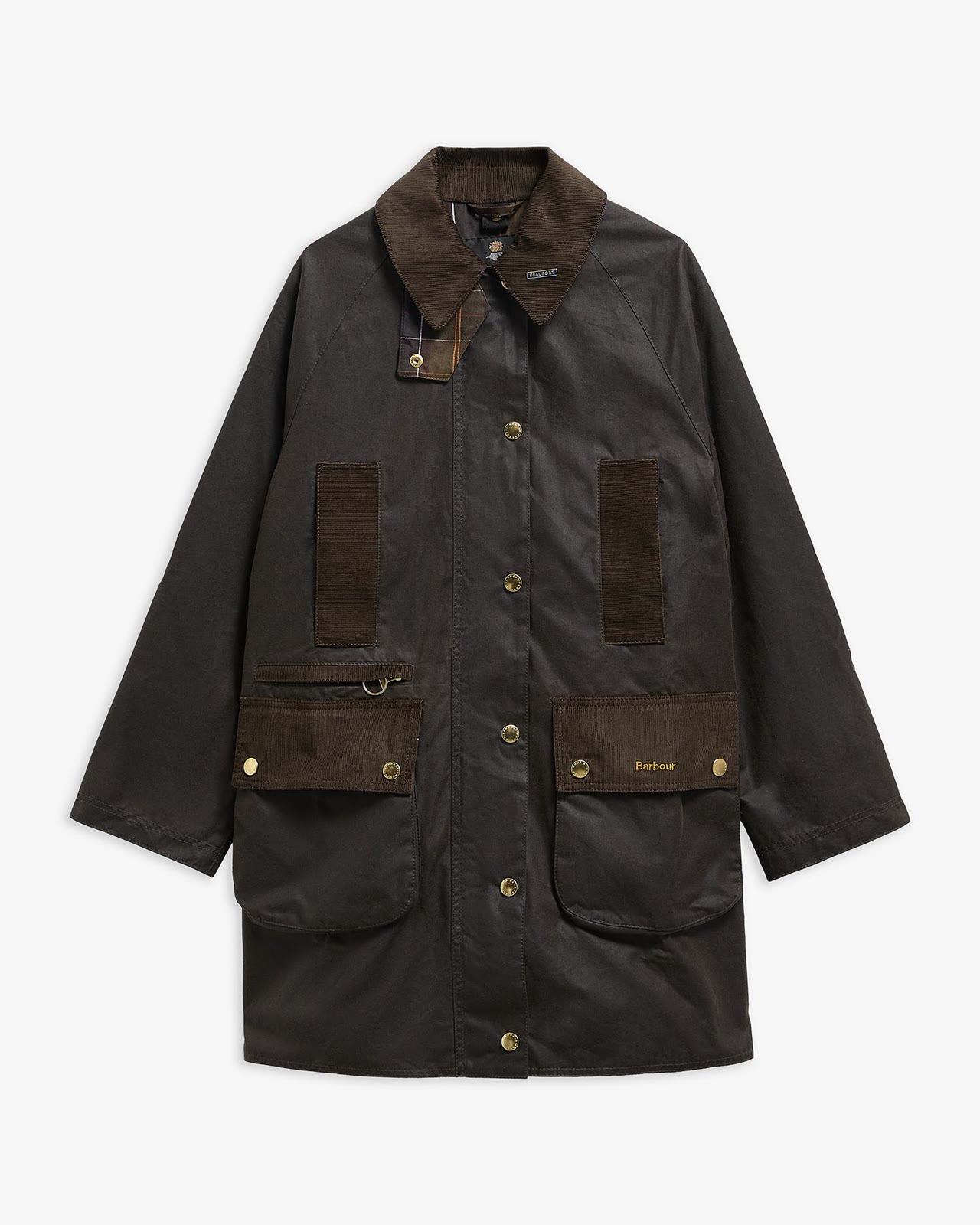 icons-modern-beaufort-wax-jacket-olive-classic-femme-LWX1583OL71_02flat_light Icons Modern Beaufort Wax Jacket Olive/Classic