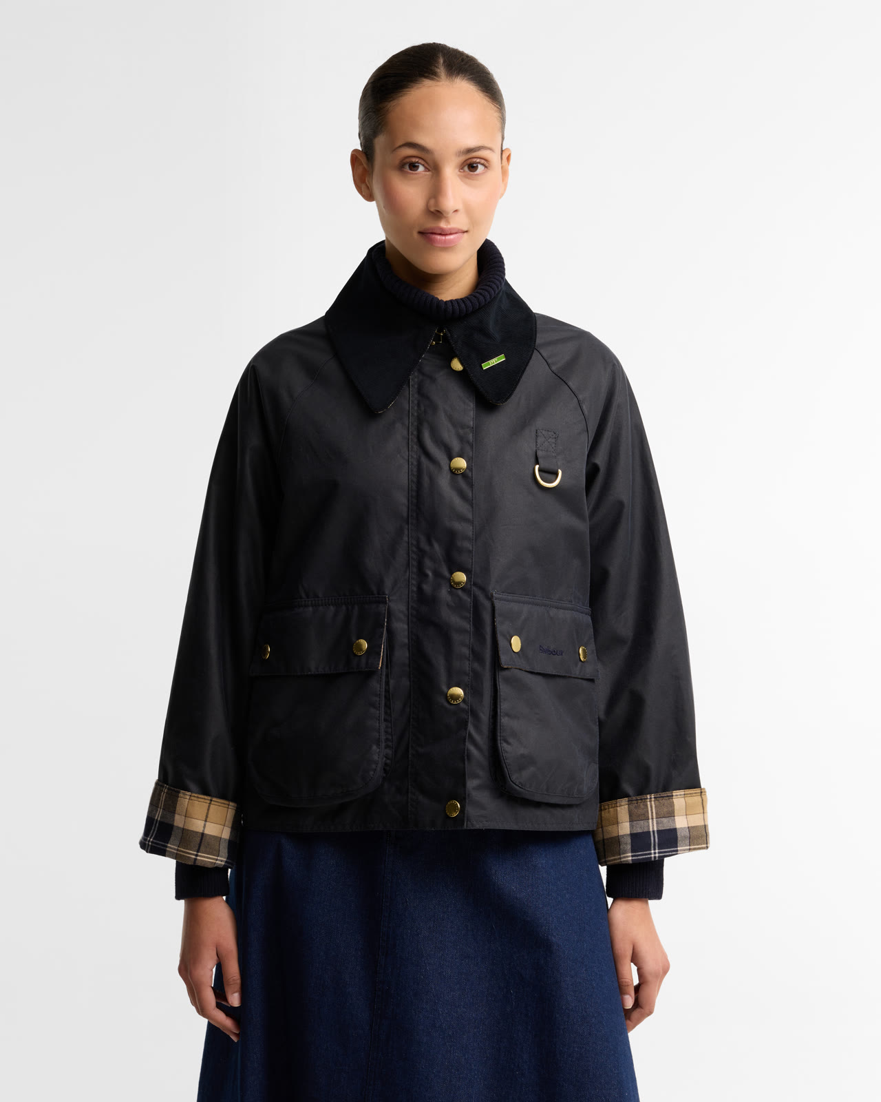 icons-modern-spey-wax-jacket-beech-birchwood-femme-LWX1595NY92_1_light Icons Modern Spey Wax Jacket Navy/Birchwood