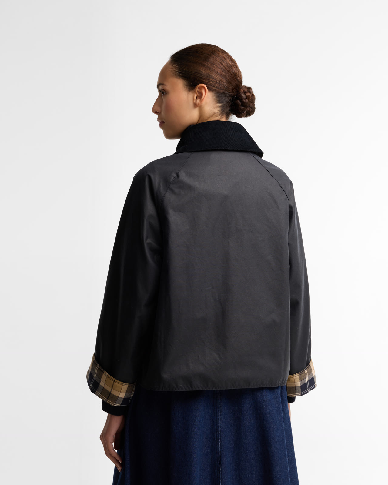 icons-modern-spey-wax-jacket-beech-birchwood-femme-LWX1595NY92_3_light Icons Modern Spey Wax Jacket Navy/Birchwood
