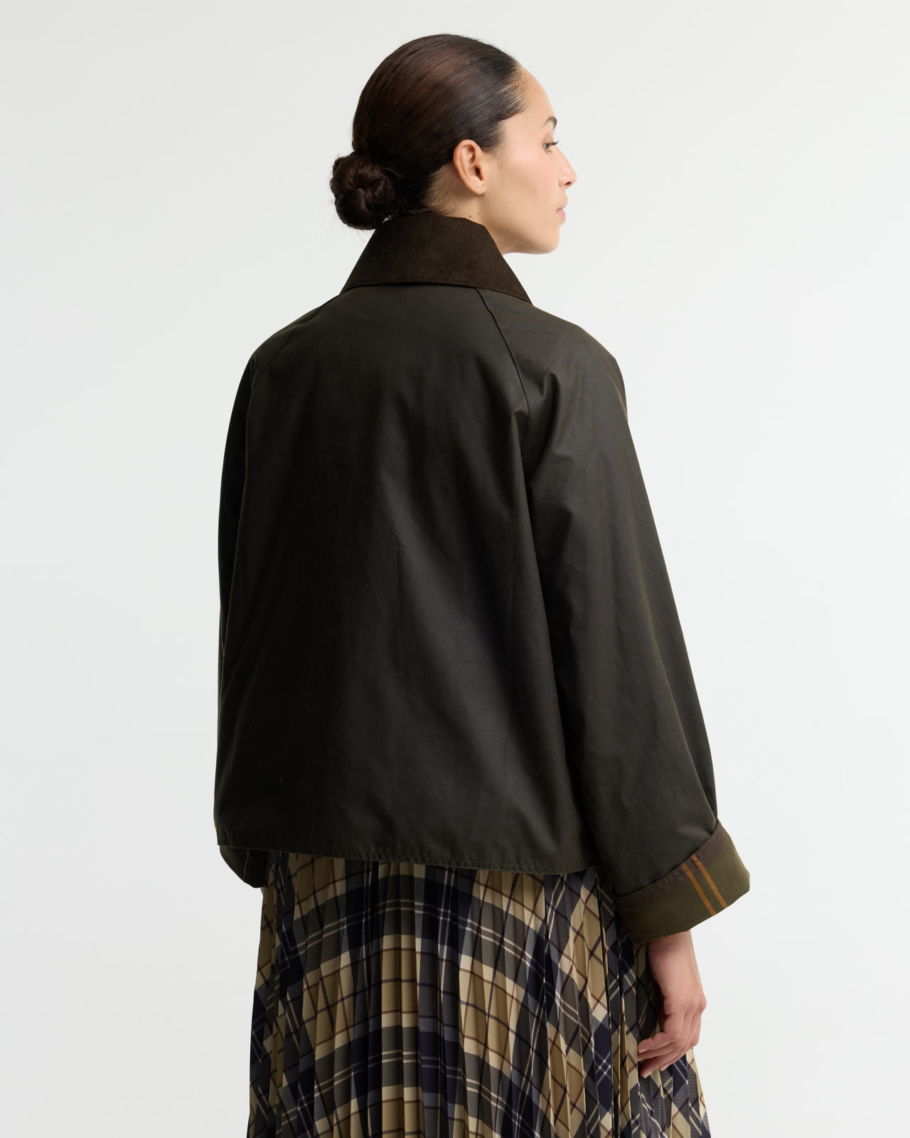 icons-modern-spey-wax-jacket-beech-birchwood-femme-LWX1595OL71_3_light Icons Modern Spey Wax Jacket Olive/Classic