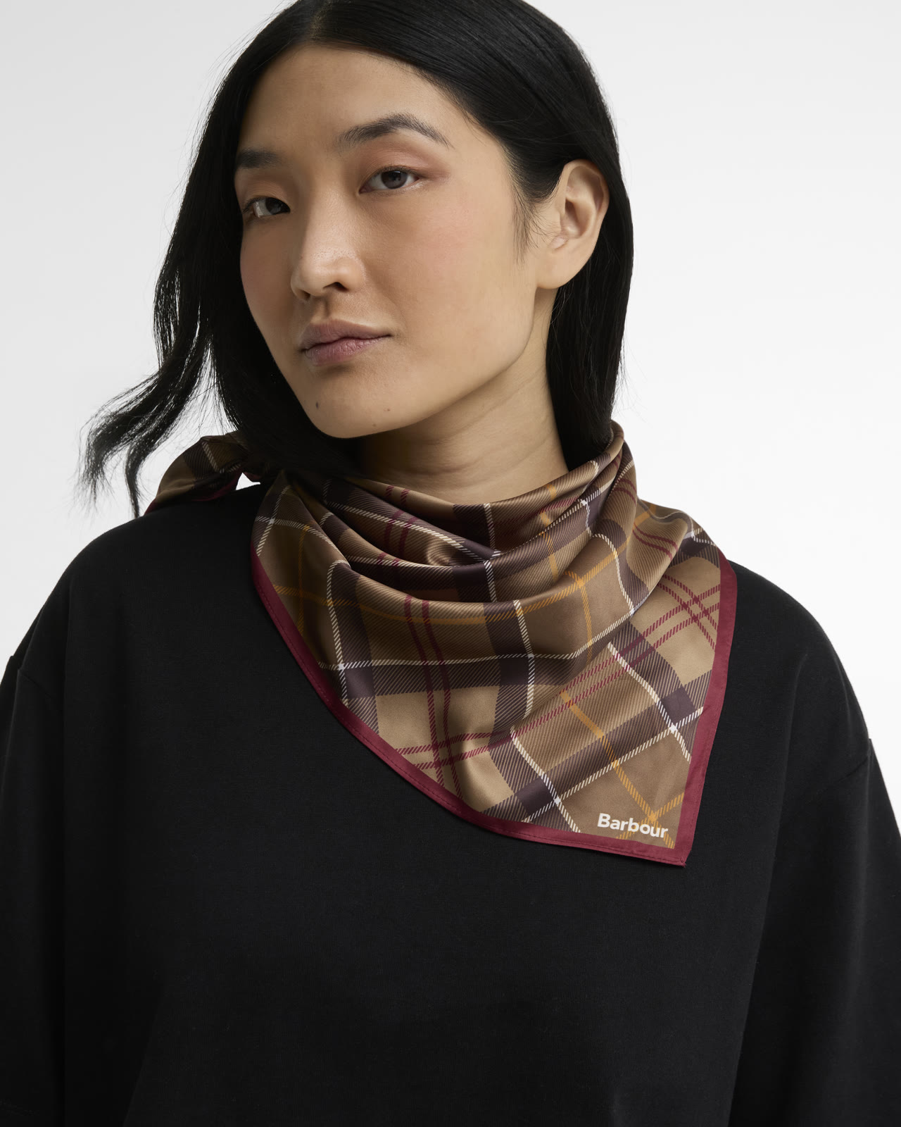 kinsale-tartan-head-scarf-muted-tartan-femme-LSC0490TN91_2_light Kinsale Tartan Head Scarf Muted Tartan