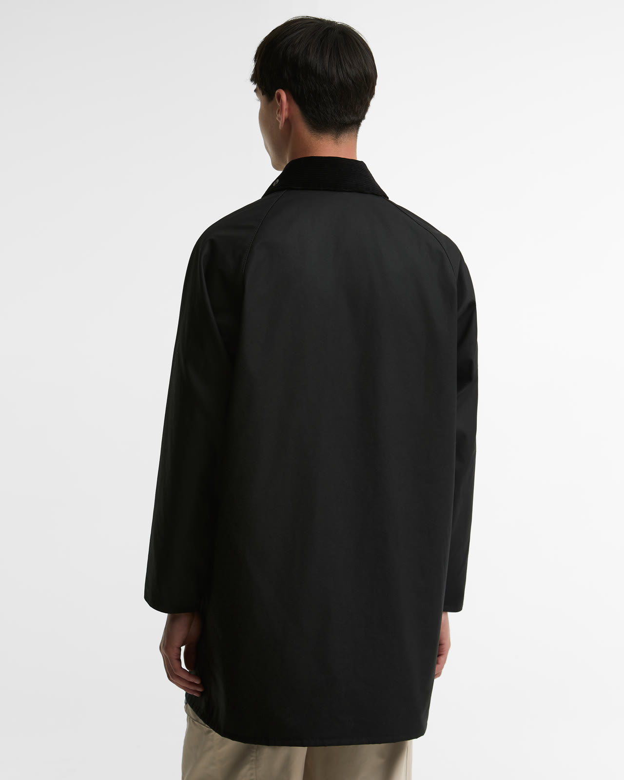 long-spey-wax-jacket-sage-homme-MWX2594BK71_3_light Long Spey Wax Jacket Black