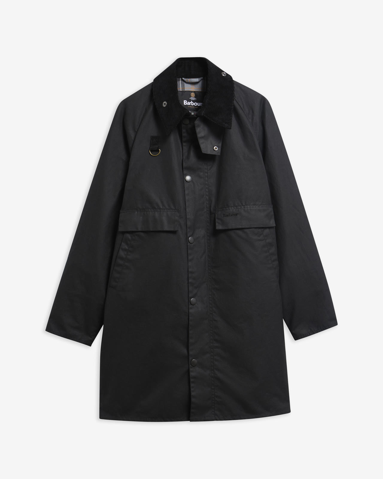 long-spey-wax-jacket-sage-homme-MWX2594BK71_5_light Long Spey Wax Jacket Black