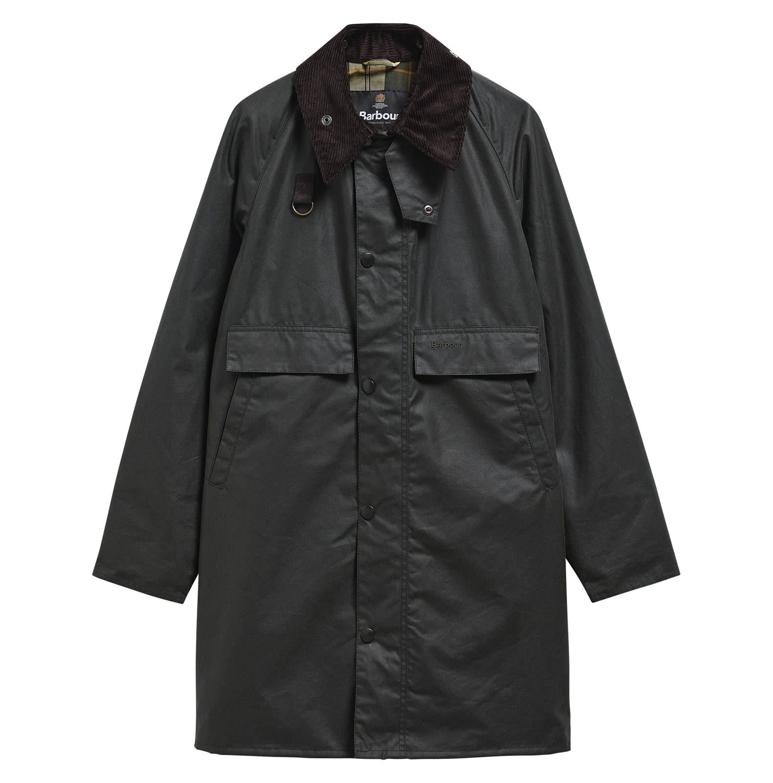 long-spey-wax-jacket-sage-homme-MWX2594SG51_3p_light Long Spey Wax Jacket Sage