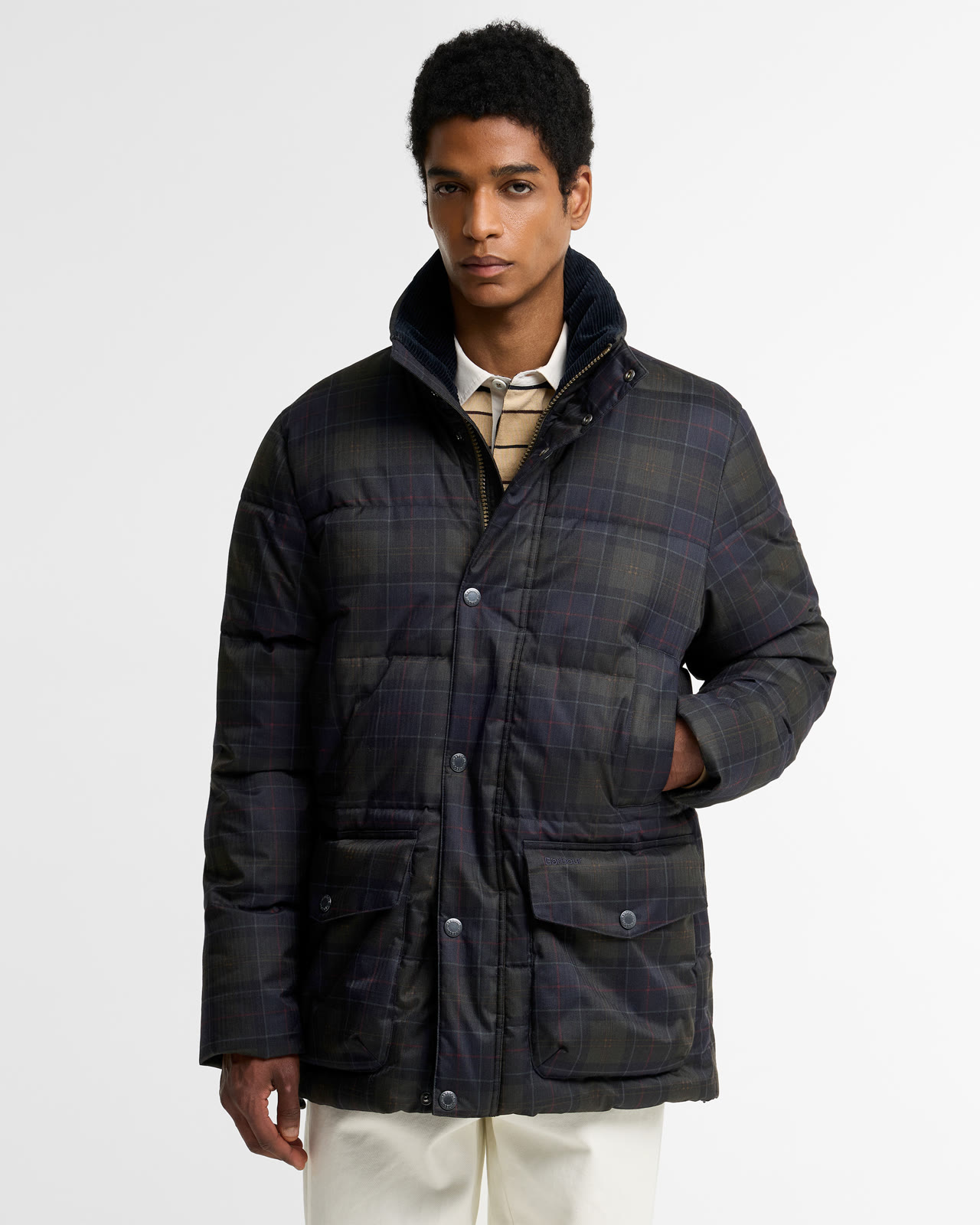 lonnen-tartan-puffer-jacket-shadow-classic-tartan-homme-MQU1908TN11_3p_light Lonnen Tartan Puffer Jacket Shadow Classic Tartan