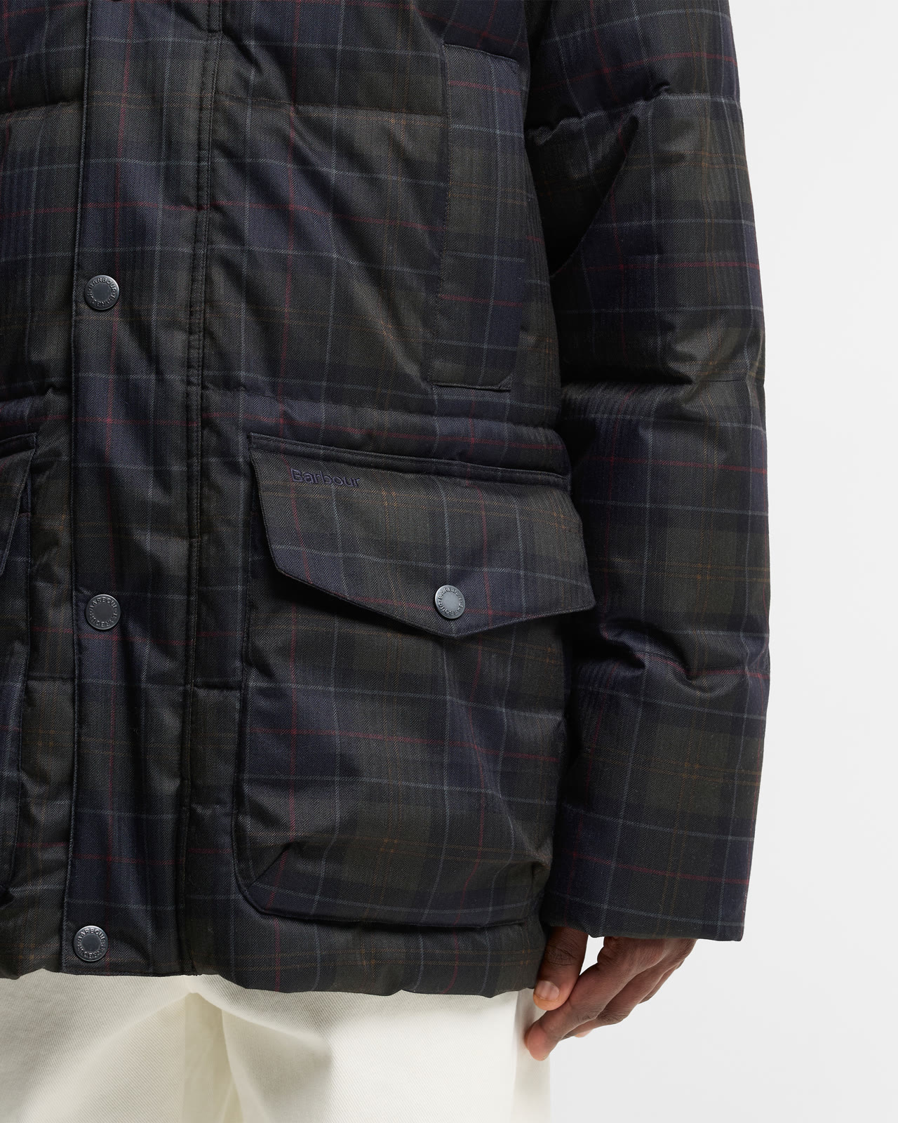 lonnen-tartan-puffer-jacket-shadow-classic-tartan-homme-MQU1908TN11_4b_light Lonnen Tartan Puffer Jacket Shadow Classic Tartan