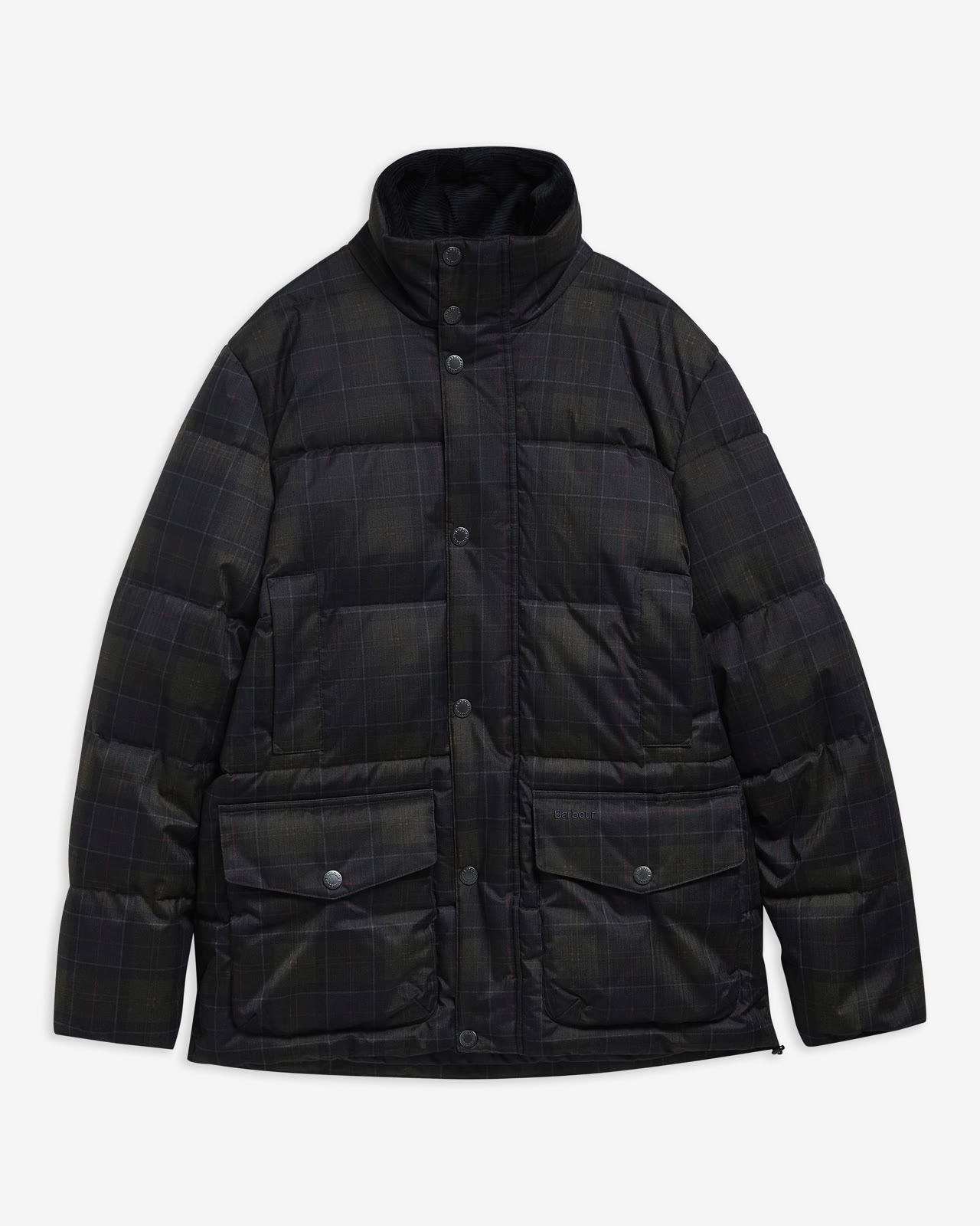 lonnen-tartan-puffer-jacket-shadow-classic-tartan-homme-MQU1908TN11_5_light Lonnen Tartan Puffer Jacket Shadow Classic Tartan
