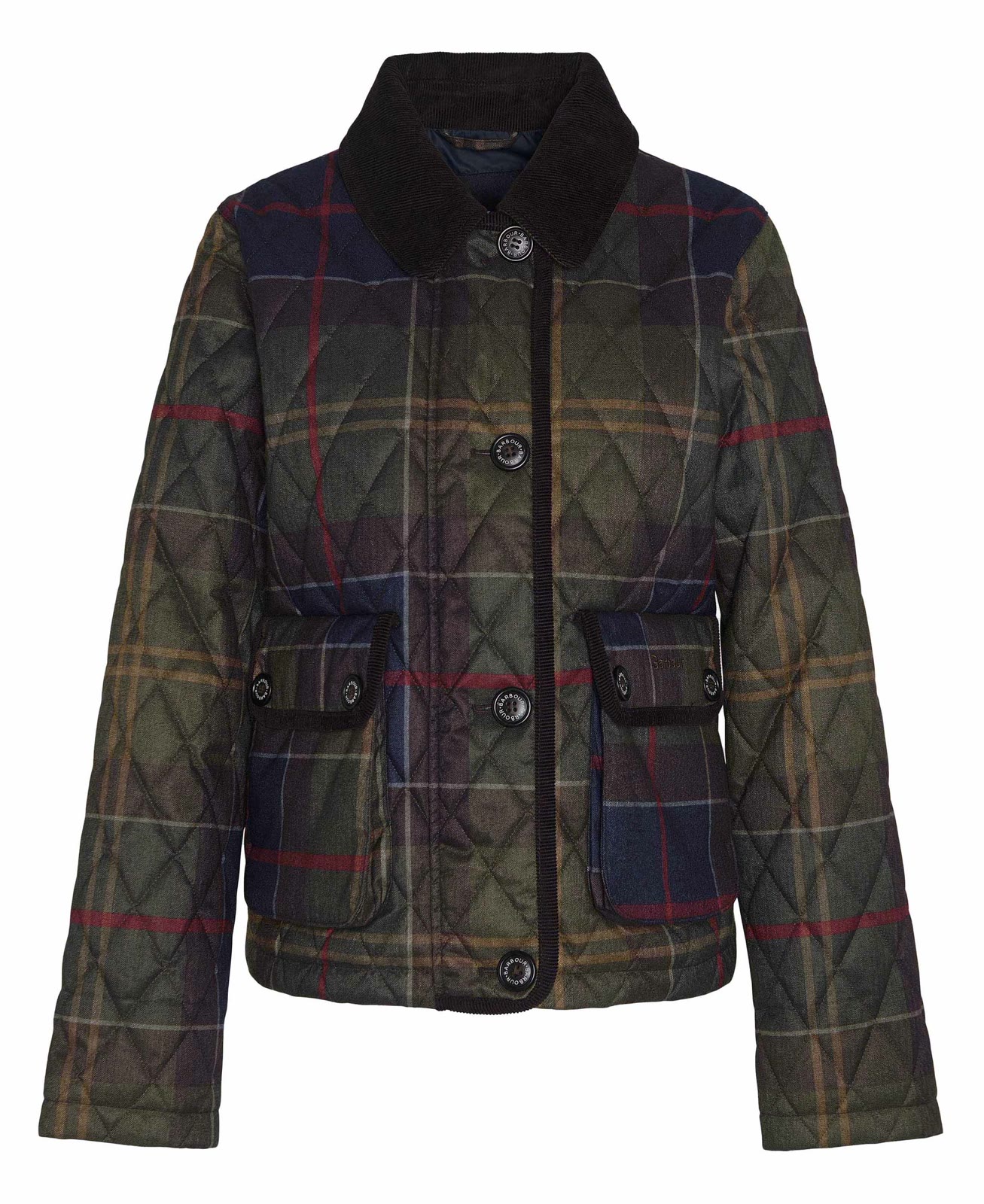 louden-quilted-jacket-classic-tartan-femme-LQU1767TN14_02flat_light Louden Quilted Jacket Classic Tartan