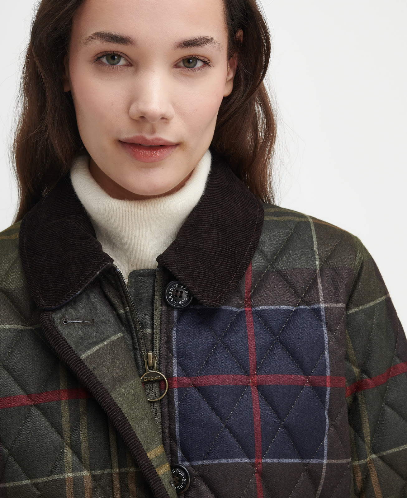 louden-quilted-jacket-classic-tartan-femme-LQU1767TN14_05detaila_light Louden Quilted Jacket Classic Tartan