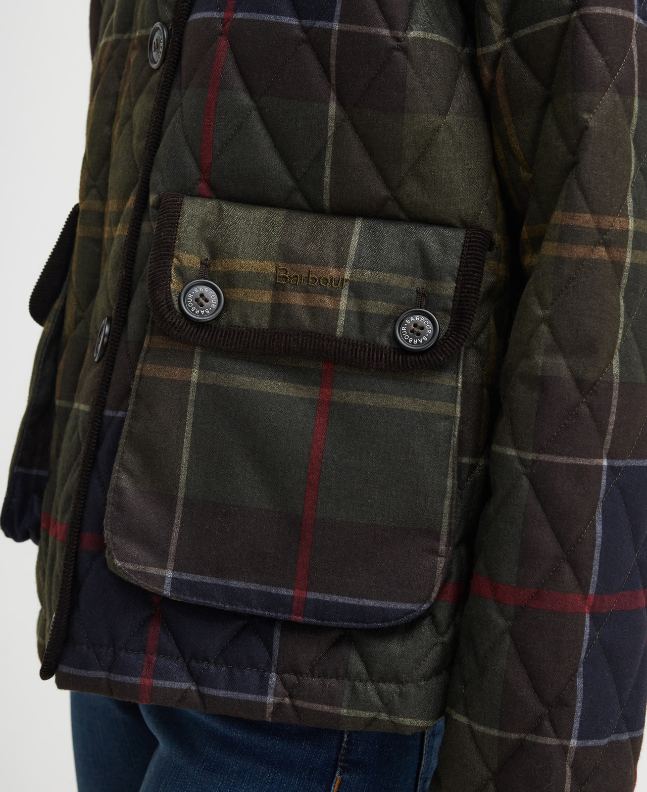 louden-quilted-jacket-classic-tartan-femme-LQU1767TN14_05detaild_light Louden Quilted Jacket Classic Tartan