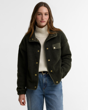 Mabel Fleece Olive