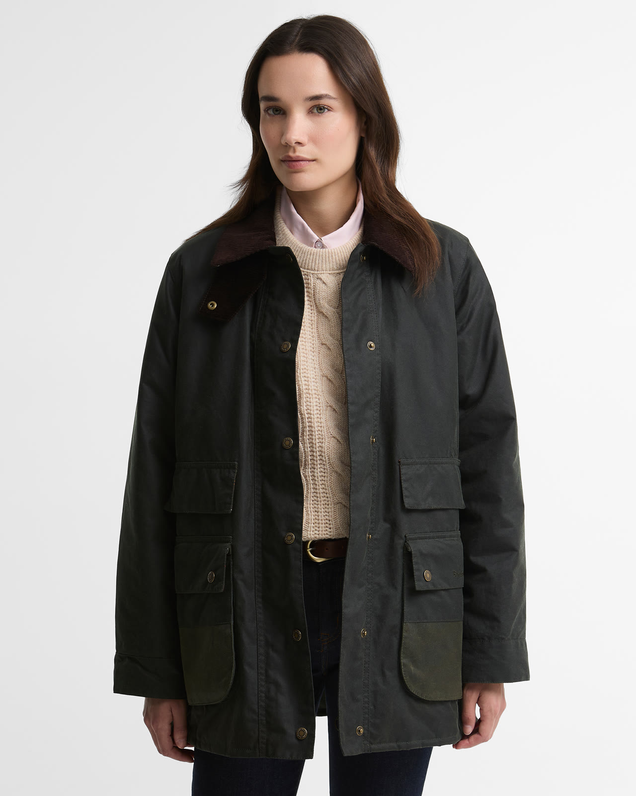 modern-border-wax-jacket-sage-classic-femme-LWX1591SG51_1_light Modern Border Wax Jacket Sage/Classic