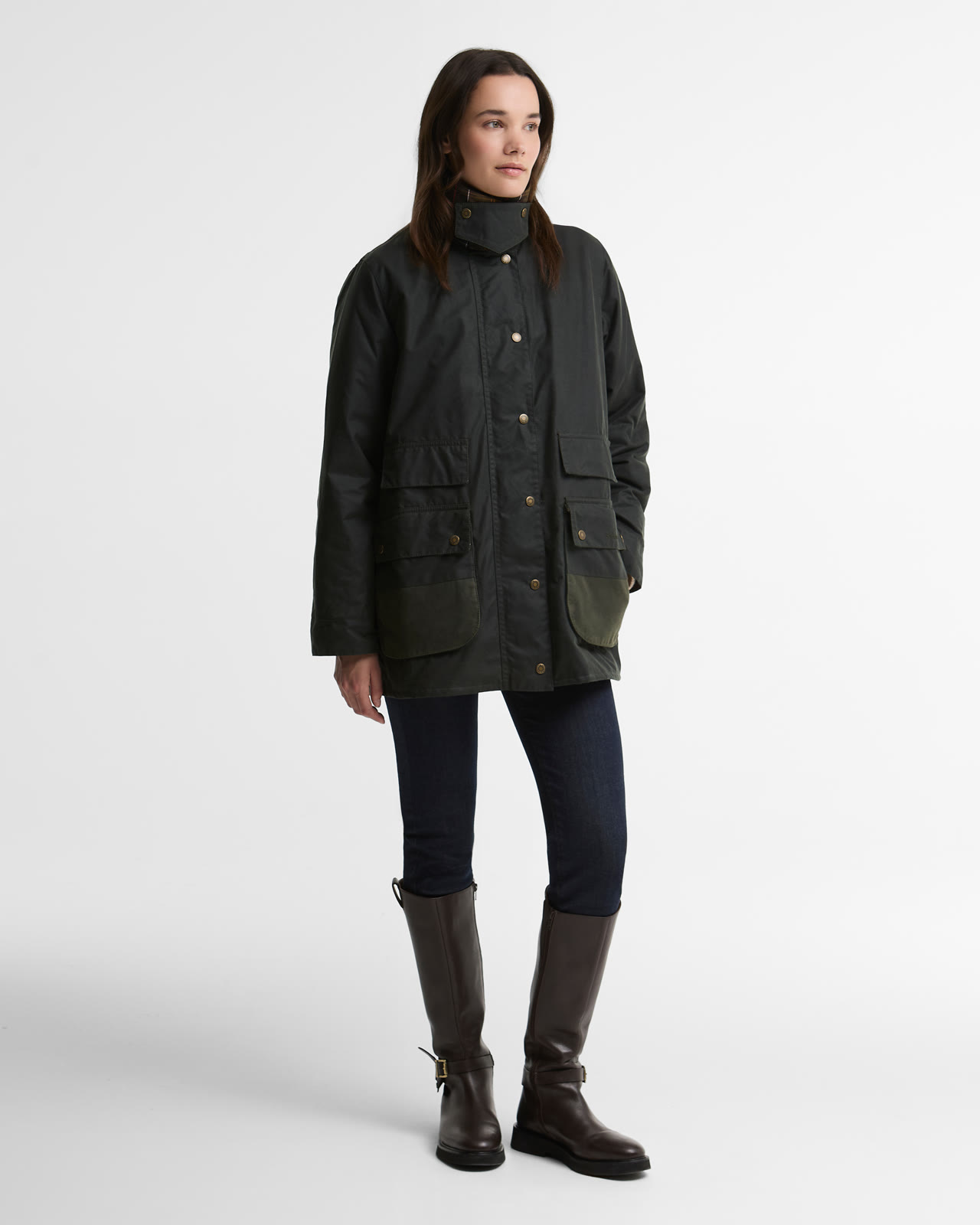 modern-border-wax-jacket-sage-classic-femme-LWX1591SG51_2_light Modern Border Wax Jacket Sage/Classic