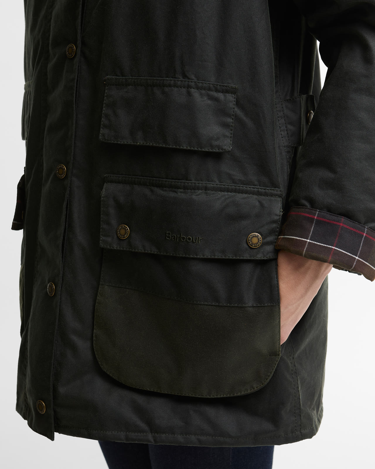 modern-border-wax-jacket-sage-classic-femme-LWX1591SG51_4e_light Modern Border Wax Jacket Sage/Classic
