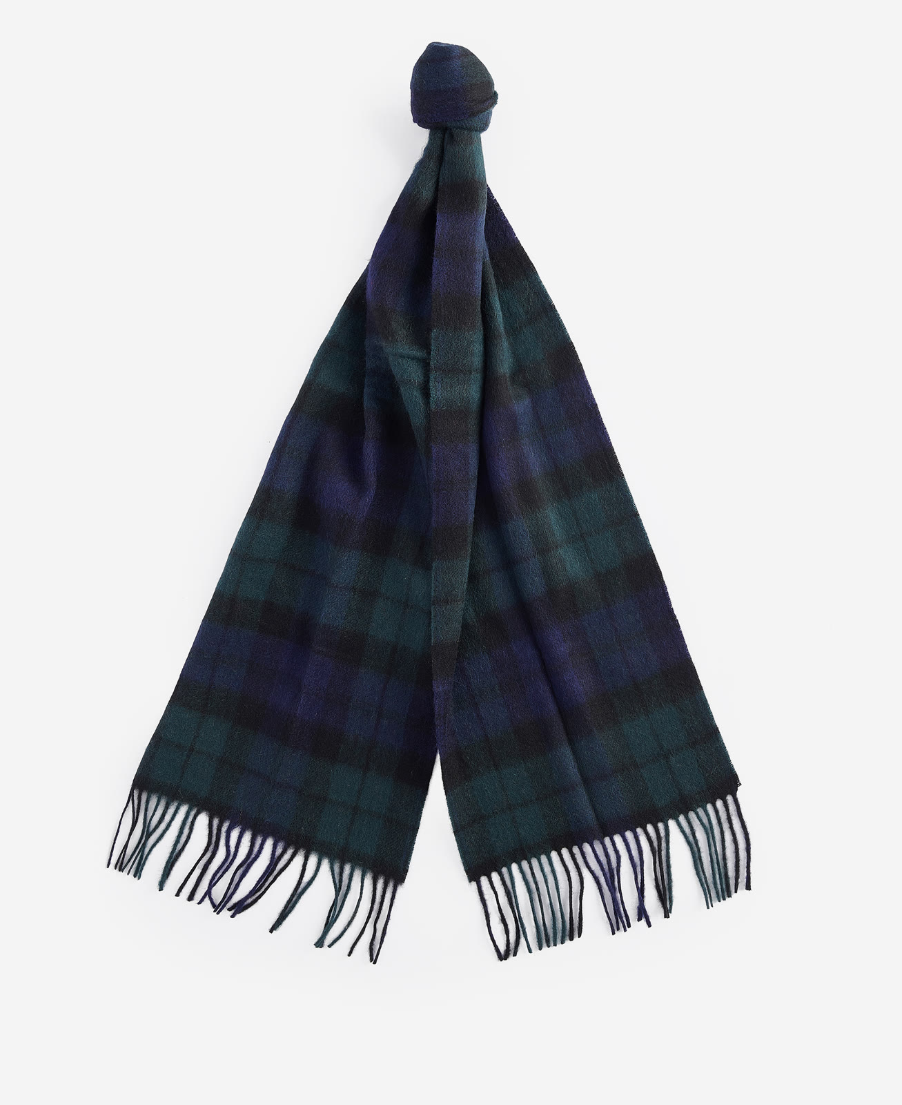 new-check-tartan-scarf-evergreen-tartan-unisex-USC0137NY91_01front_light New Check Tartan Scarf Black Watch