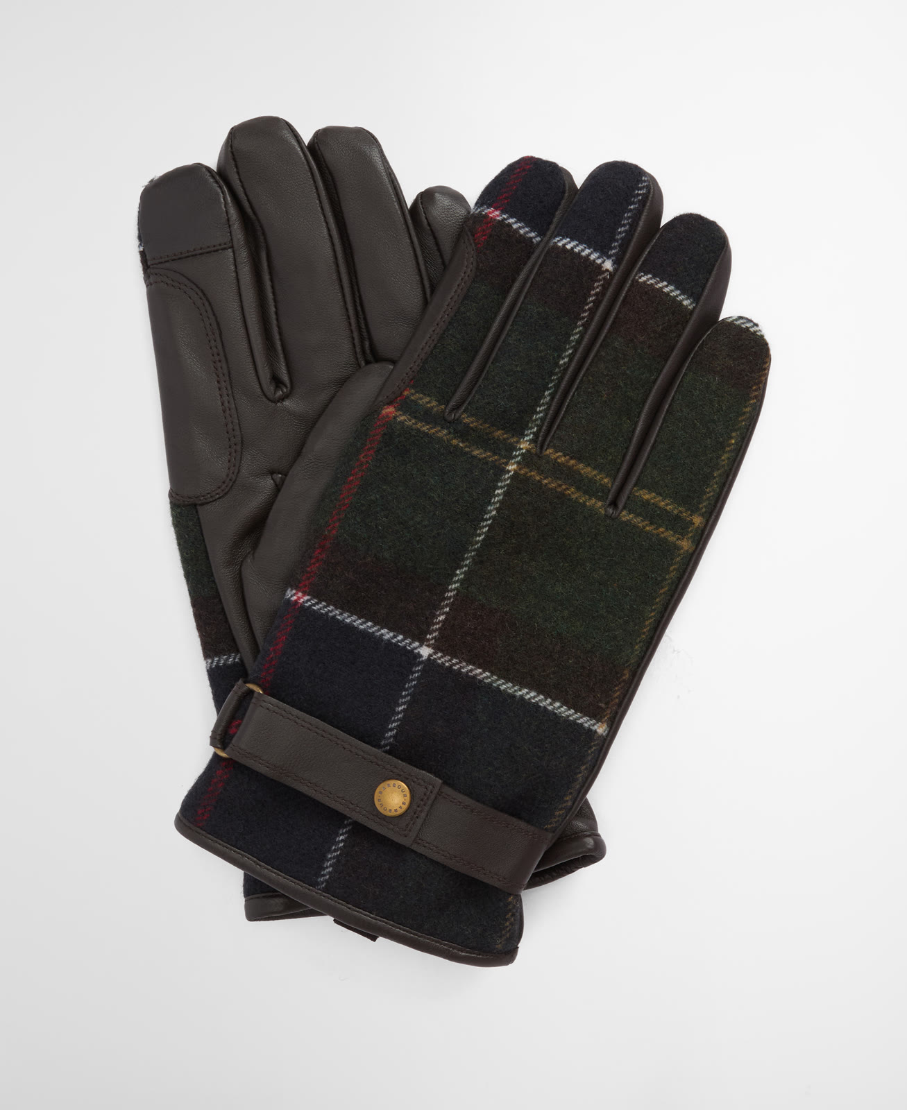 newbrough-tartan-gloves-classic-tartan-homme-MGL0051TN12_01front_light Newbrough Tartan Gloves Classic Tartan