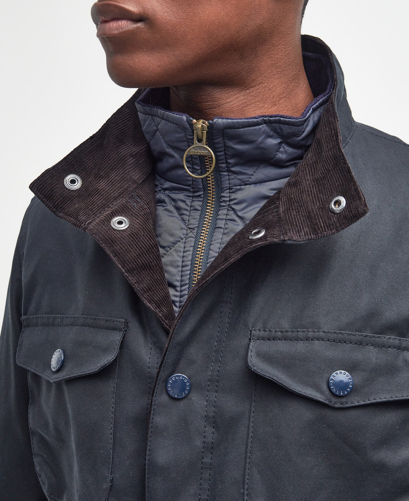 ogston-wax-jacket-olive-homme-MWX0700NY51_05detaile_light Ogston Wax Jacket Navy