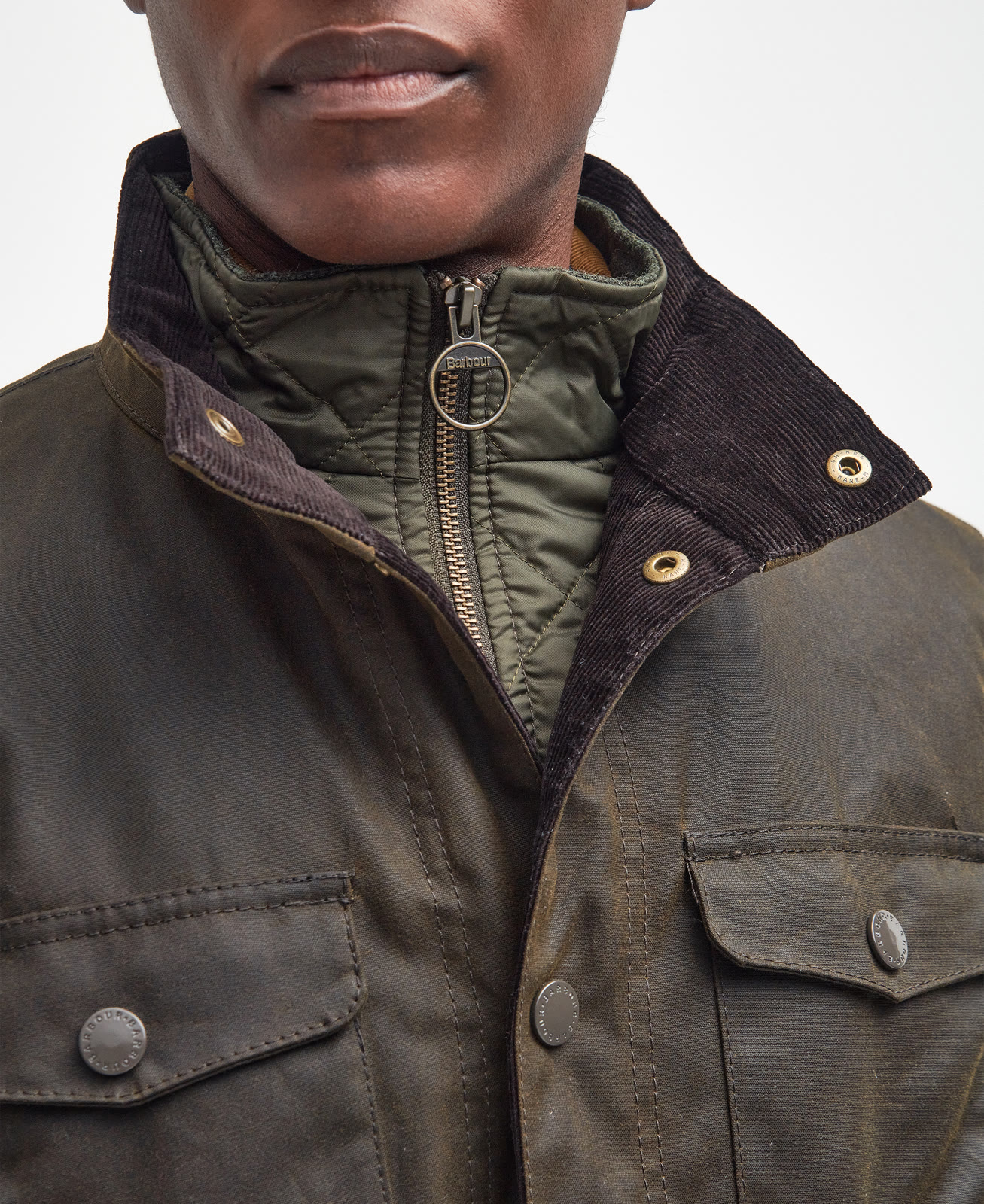 ogston-wax-jacket-olive-homme-MWX0700OL51_05detaile_light Ogston Wax Jacket Olive