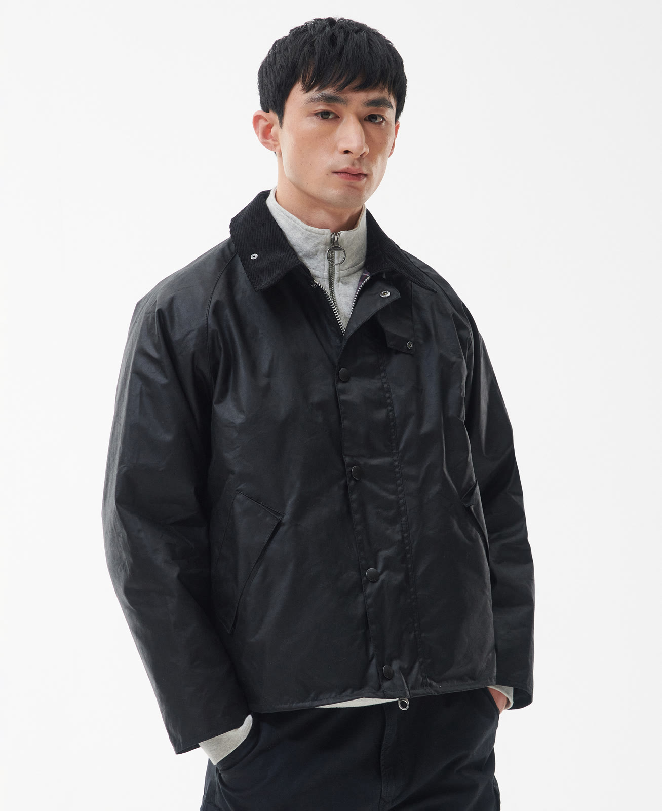 os-transport-wax-jacket-black-homme-MWX1678BK91_01front_light Os Transport Wax Jacket Black