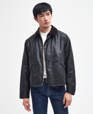 Os Transport Wax Jacket Sage