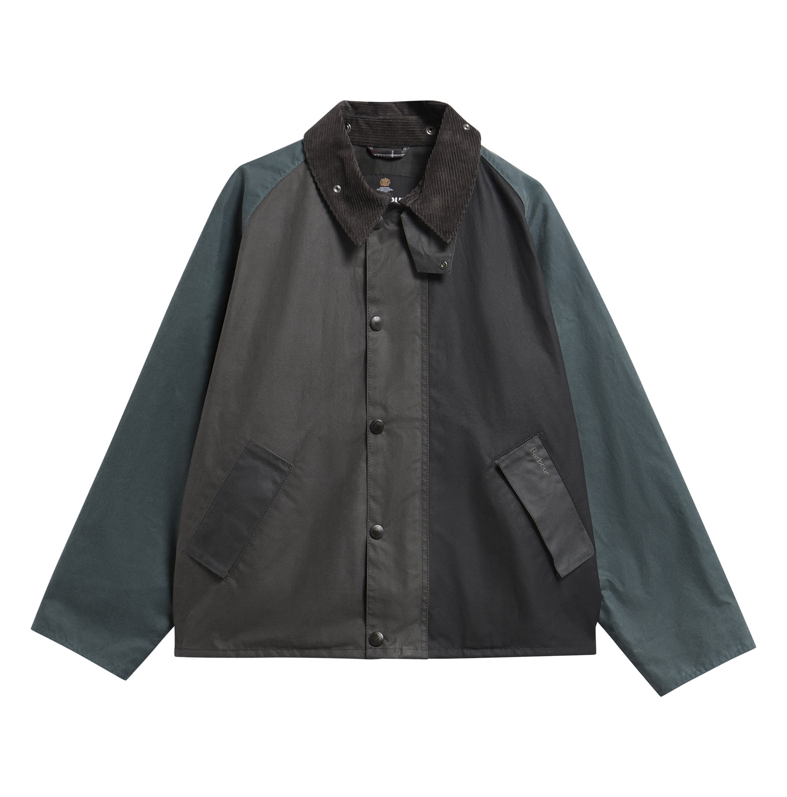 patchwork-transport-wax-jacket-black-multi-homme-MWX2499BK71_3p_light Patchwork Transport Wax Jacket Black Multi