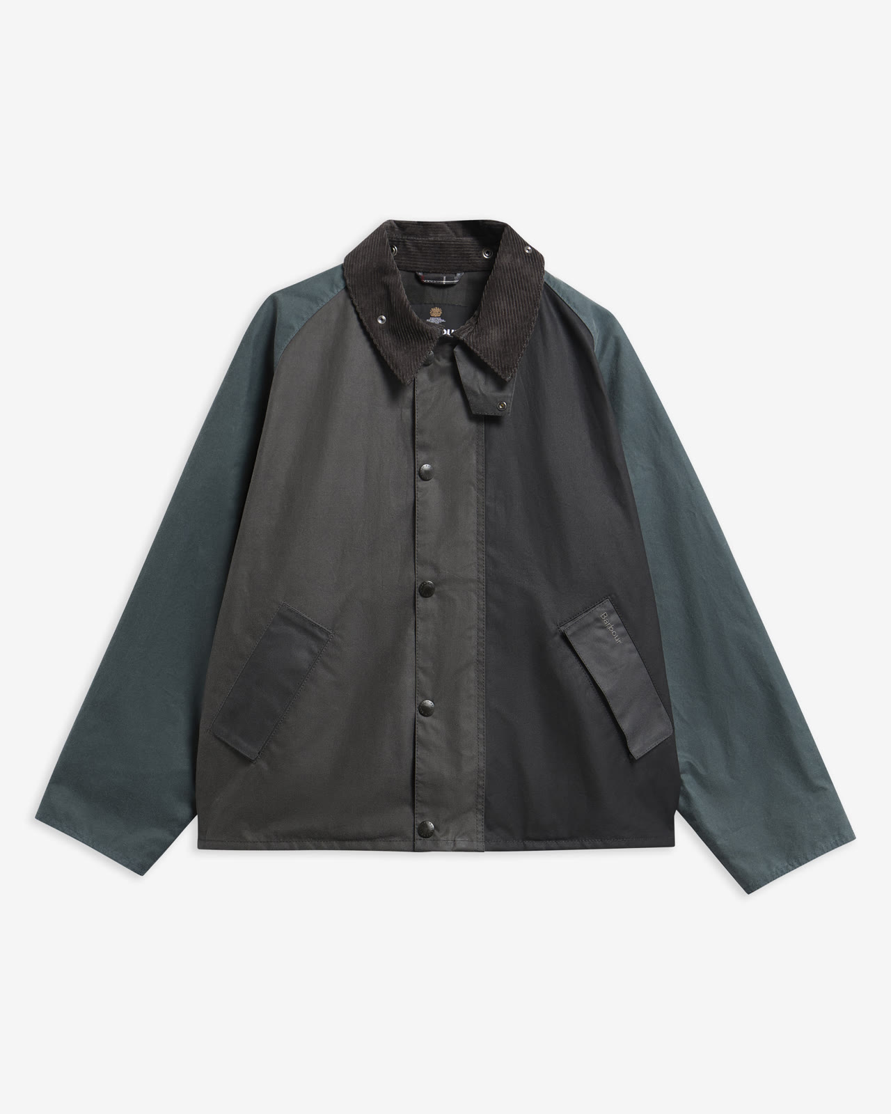 patchwork-transport-wax-jacket-black-multi-homme-MWX2499BK71_5_light Patchwork Transport Wax Jacket Black Multi