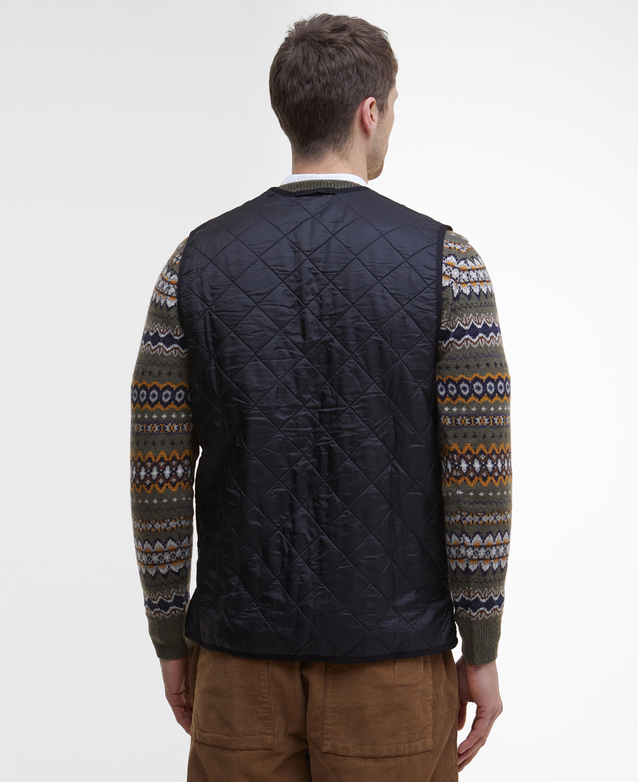 polarquilt-waistcoat-zip-in-liner-olive-homme-MLI0002BK91_04back_light Polarquilt Waistcoat/Zip-In Liner Black