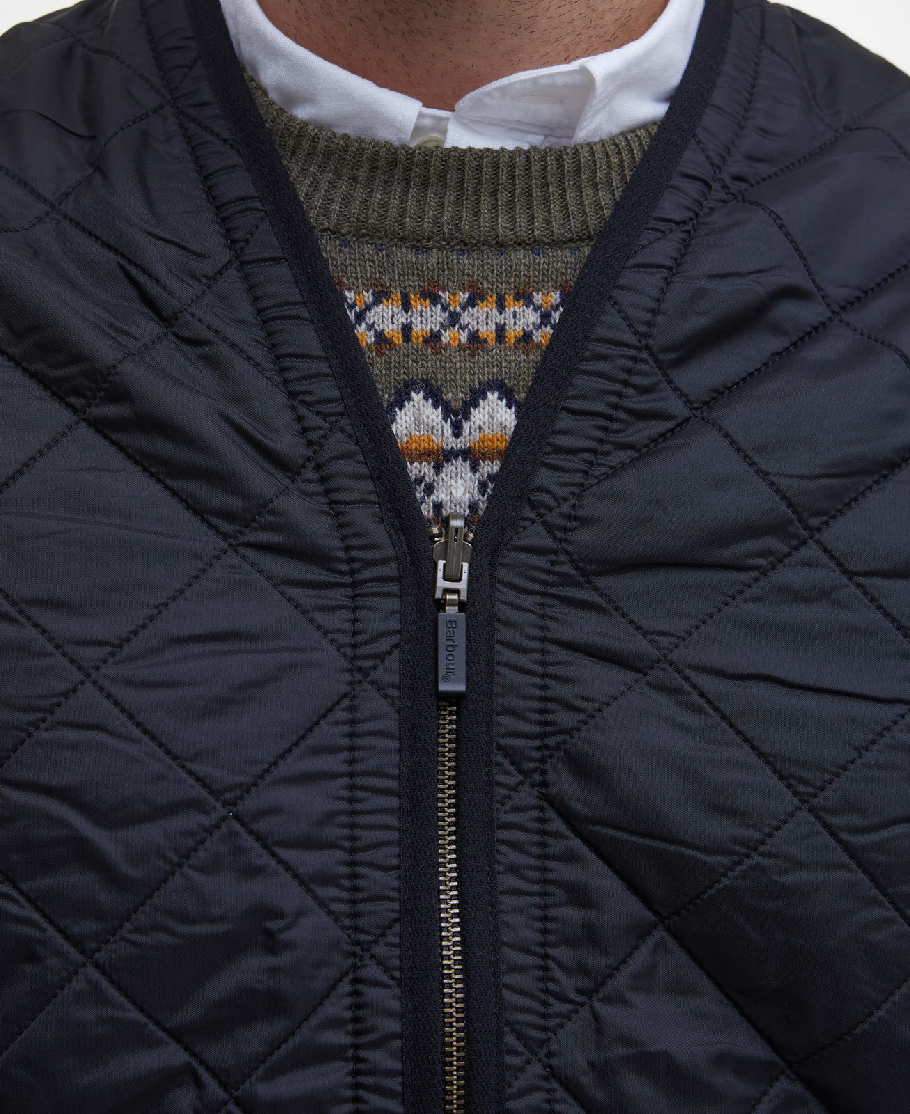 polarquilt-waistcoat-zip-in-liner-olive-homme-MLI0002BK91_05detailc_light Polarquilt Waistcoat/Zip-In Liner Black