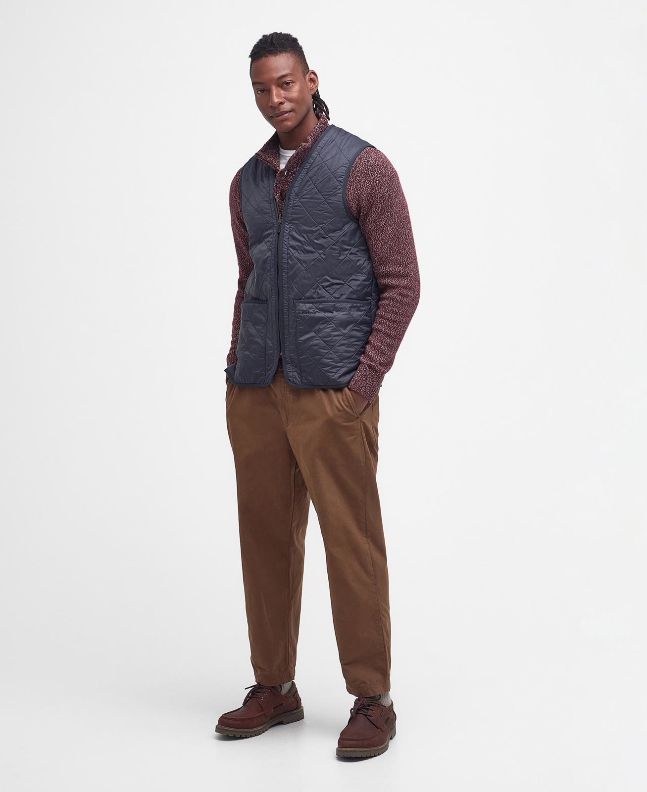 polarquilt-waistcoat-zip-in-liner-olive-homme-MLI0002NY91_03getthelook_light Polarquilt Waistcoat/Zip-In Liner Navy
