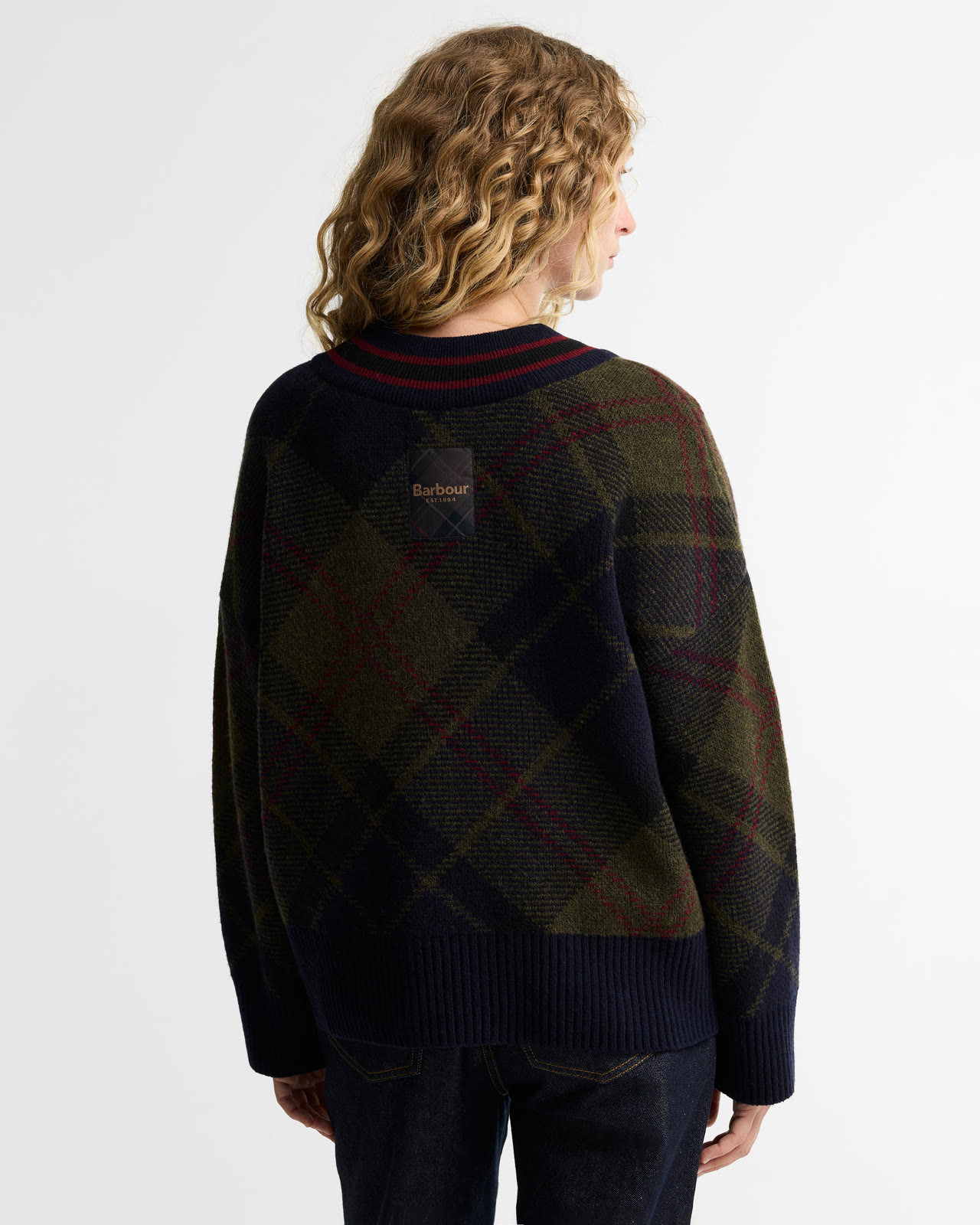 shae-knitted-jumper-shadow-classic-tartan-femme-LKN1841TN43_3_light Shae Knitted Jumper Shadow Classic Tartan