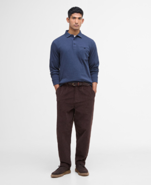 Stretch Cord Relaxed Fit Trouser Dark Oak
