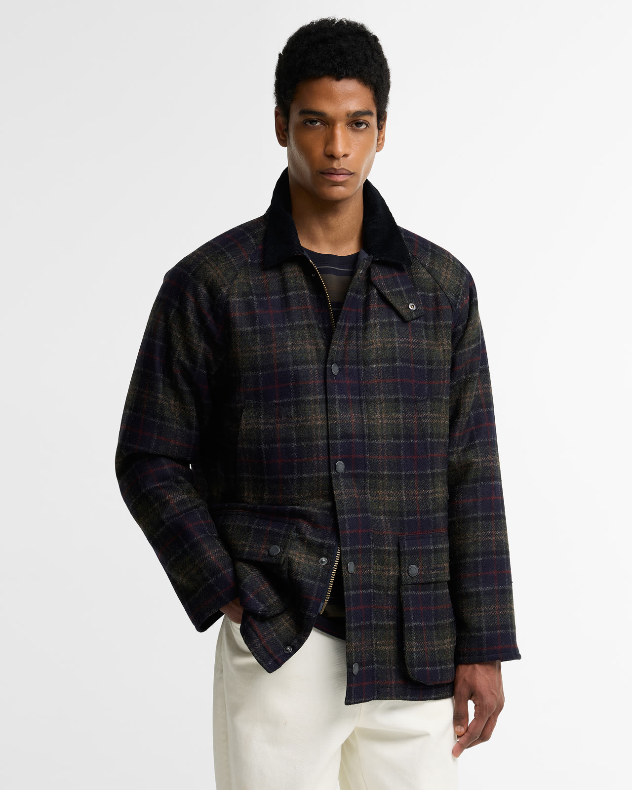 tartan-bedale-wool-jacket-shadow-classic-tartan-homme-MWO0313NY91_1_light Tartan Bedale Wool Jacket Shadow Classic Tartan