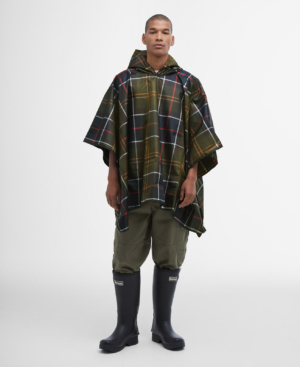 Tartan Showerproof Poncho Classic Tartan